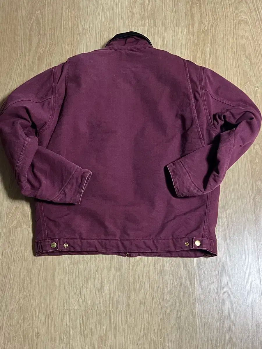 Carhartt WIP OG デトロイトジャケット マルベック M Carhartt WIP OG Detroit Jacket - Malbec/Black Aged Canvas