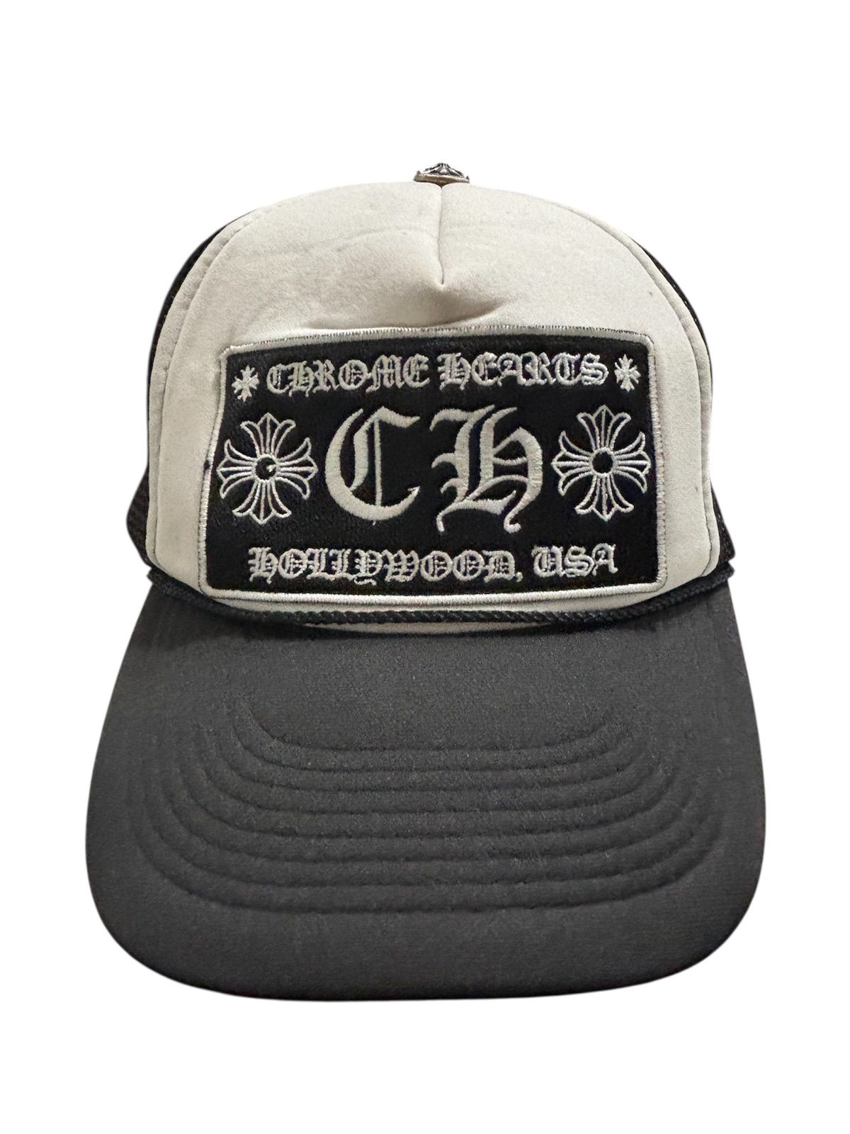 Chrome Hearts クロムハーツ トラッカー キャップ 帽子 White × Black