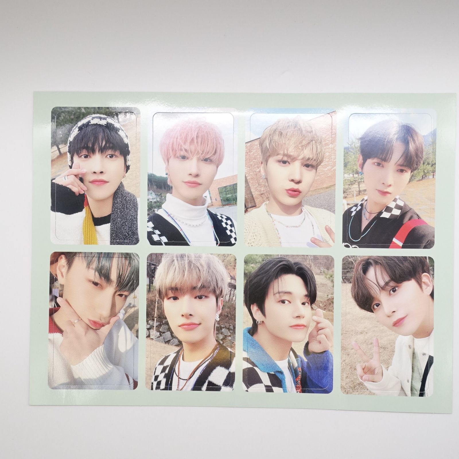 ATEEZ トレカ 全員セット Ode to youth Photobook トレカ フォト カード エイティーズ アチズ