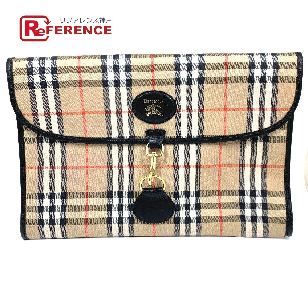 BURBERRY クラッチバッグ ASJ023 Burberry クラッチバッグ 中古・古着