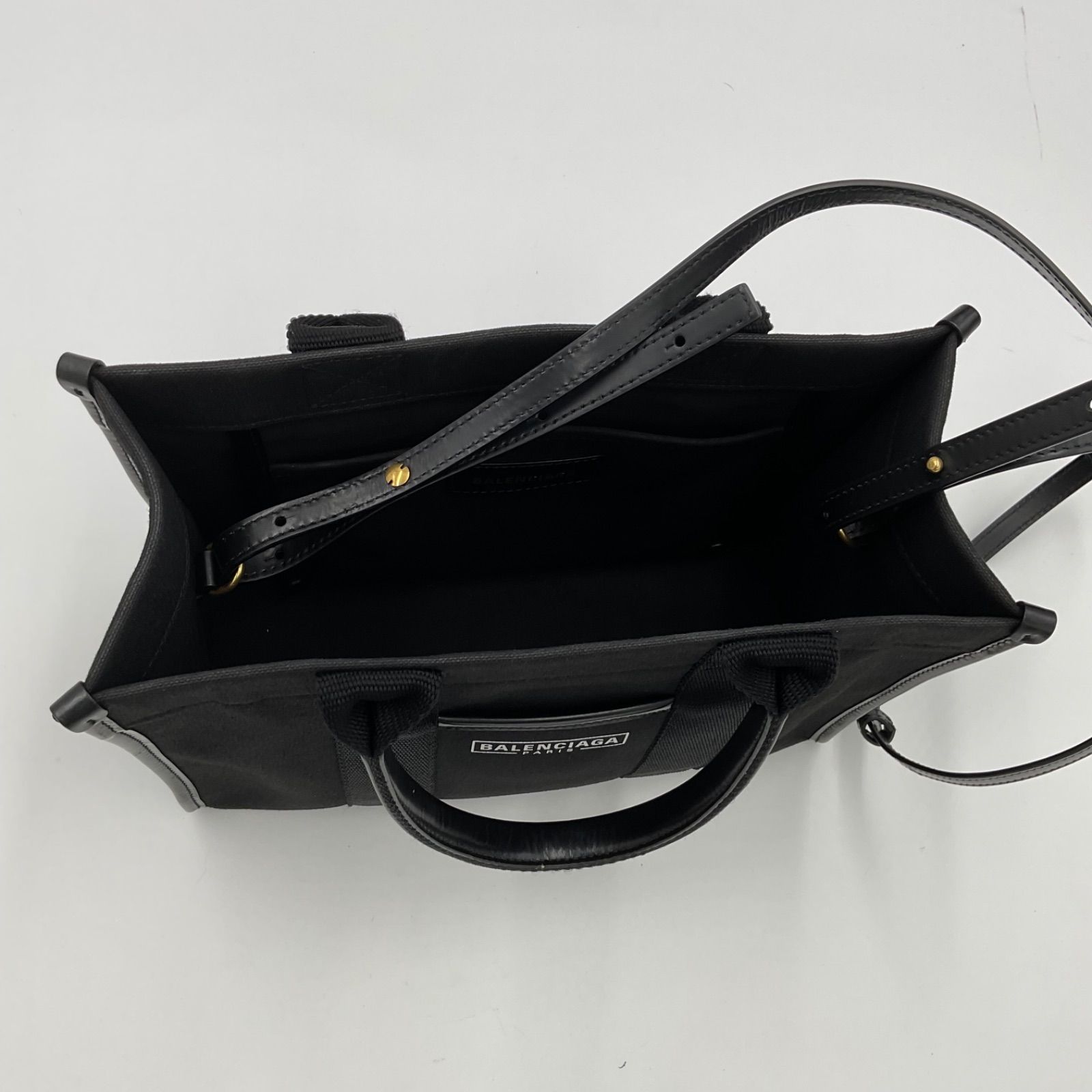 BALENCIAGA バレンシアガ ハードウェア レザー キャンバス
