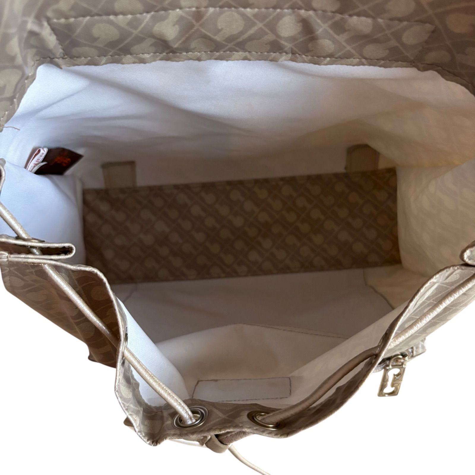 ゲラルディーニ リュック ベージュ ゲラルディーニ GHERARDINI