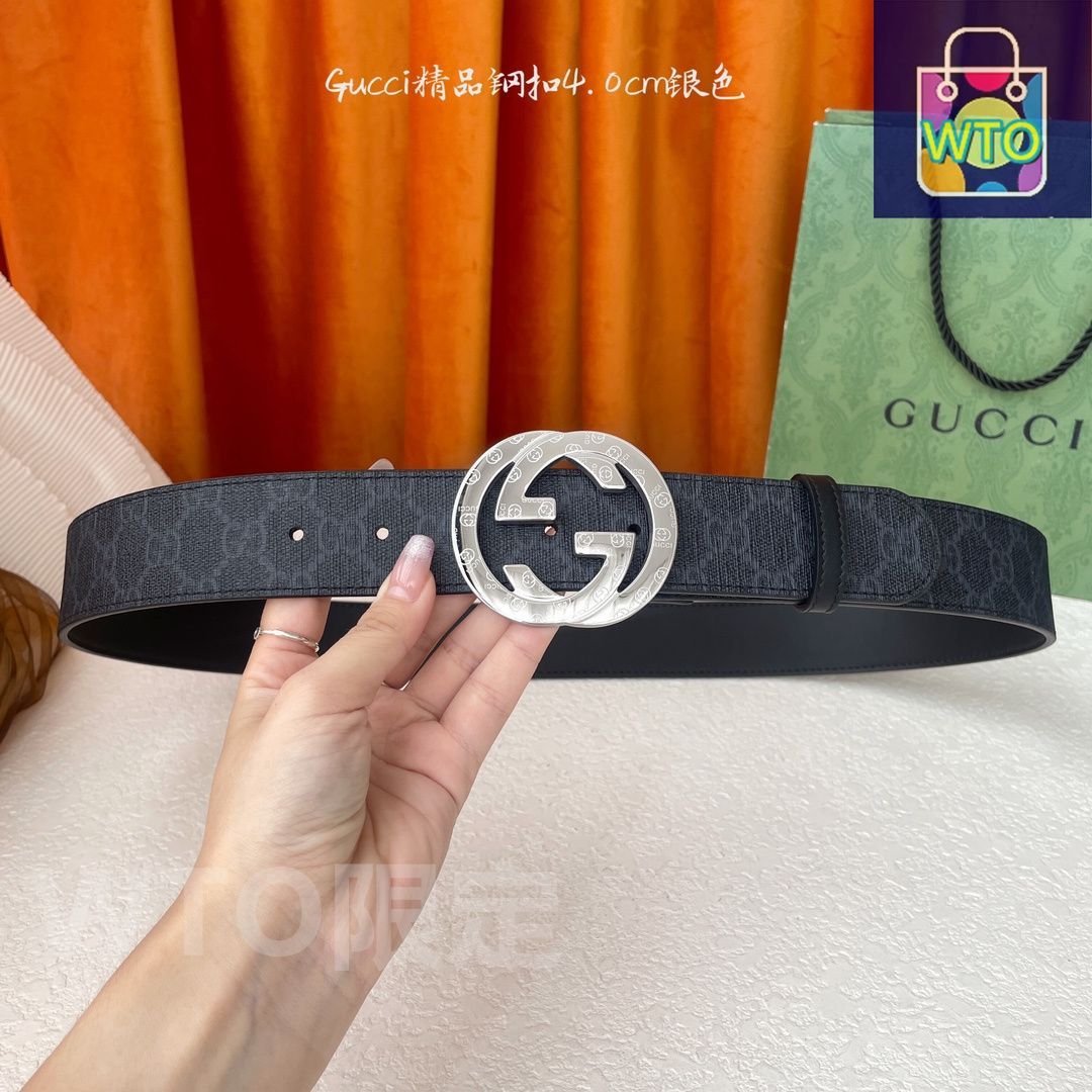 今日特価】Gucci グッチ レザーベルト-1 - メルカリ