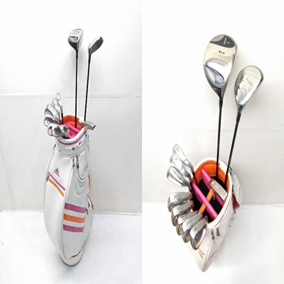 ゴルフデビューに！未使用クラブ有り レディース a.m.c ゴルフクラブ  
