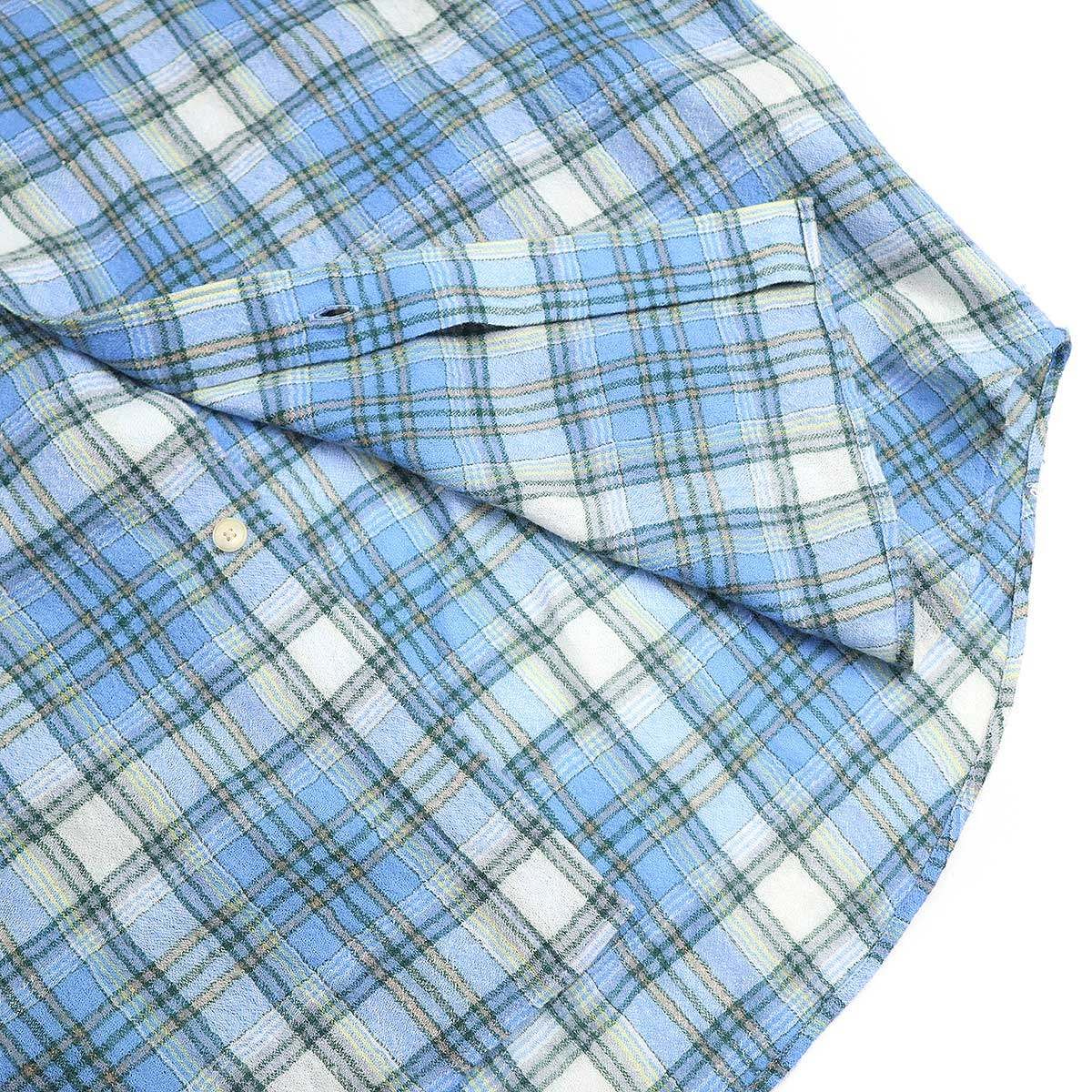 AURALEE オーラリー 24AW AIRY WOOL CHECK SHIRT エアリーウール