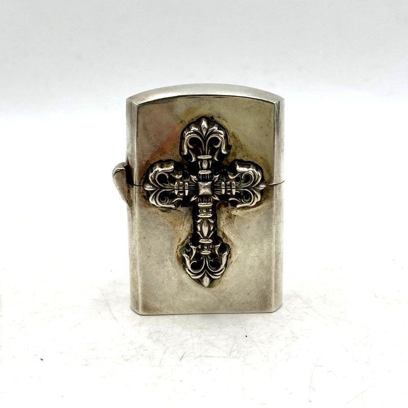 品 CHROME HEARTS クロムハーツ 2000 STERLING FILIGREE CROSS ZIPPO LIGHTER スターリング フィリグリークロス ジッポライター 190-250610-as-07-izu