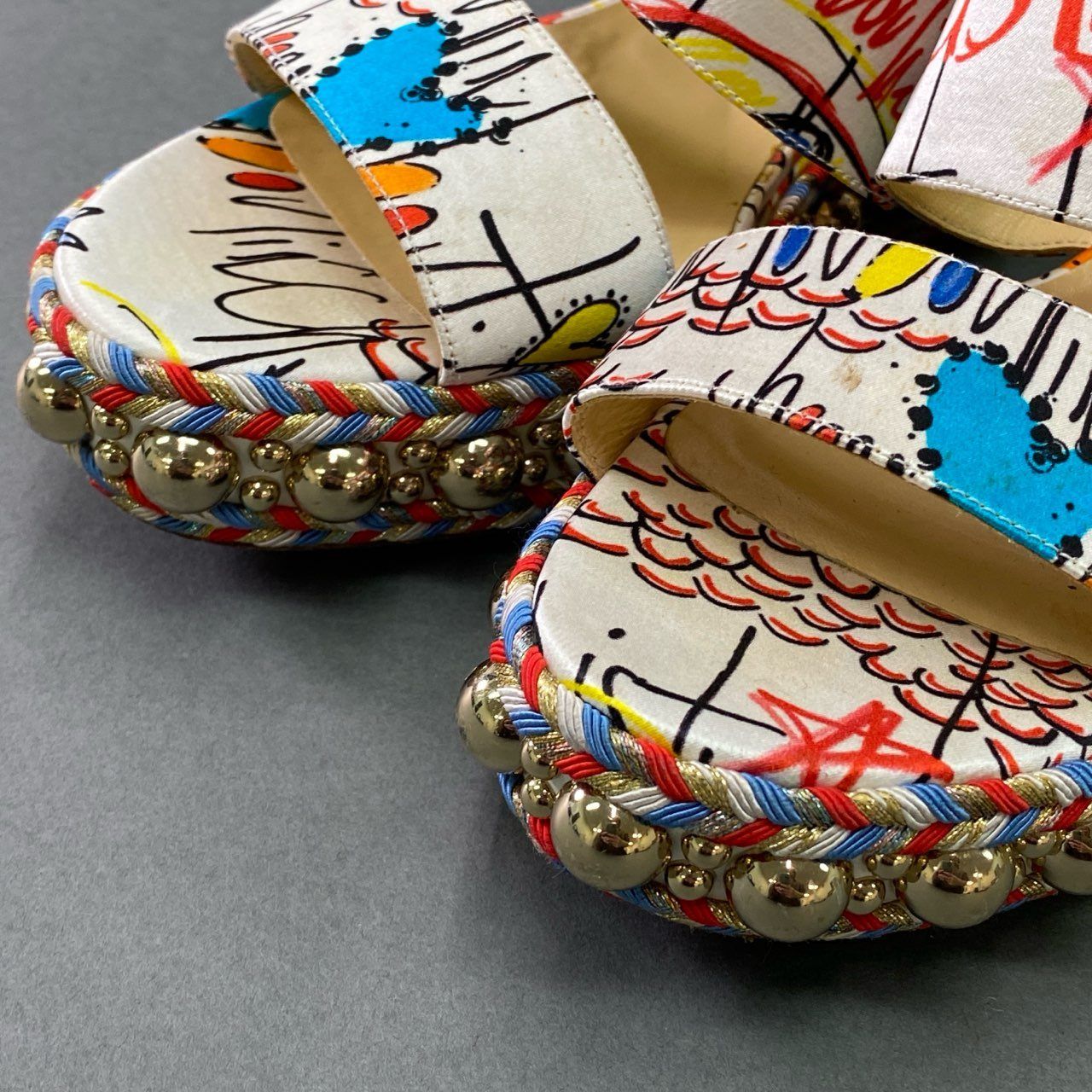 1b28 Christian Louboutin クリスチャンルブタン オープントゥ