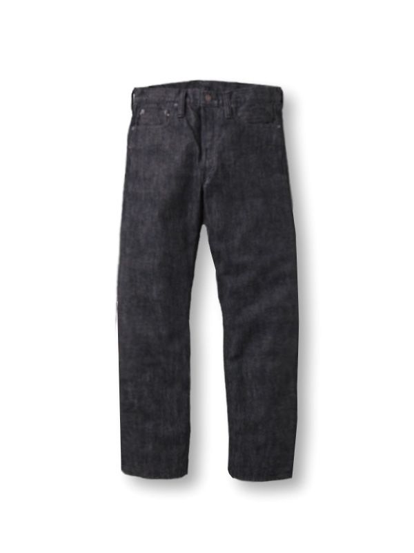 FULLCOUNT 1101 フルカウント ジーンズ ブラック デニム パンツ メンズ レディース 13.7oz オンス ストレート Straight Black Selvedge Denim 1101BK