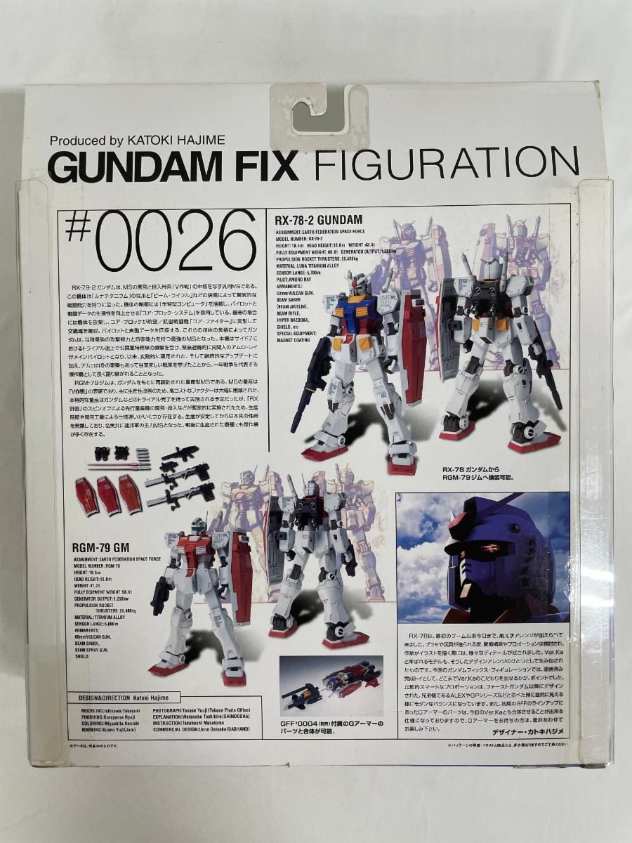 特撮 GUNDAM FIX FIGURATION  #0026 RX-78 Ver.Ka o7r6kf1 Gundam Fix Figuration #0026 RX-78 Gundam Ver.Ka RGM-79
