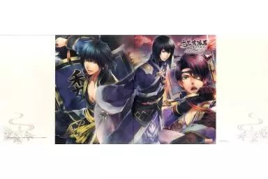 中古】ブックカバー・しおり(キャラクター) 曹操軍(3人) 十三支演義 