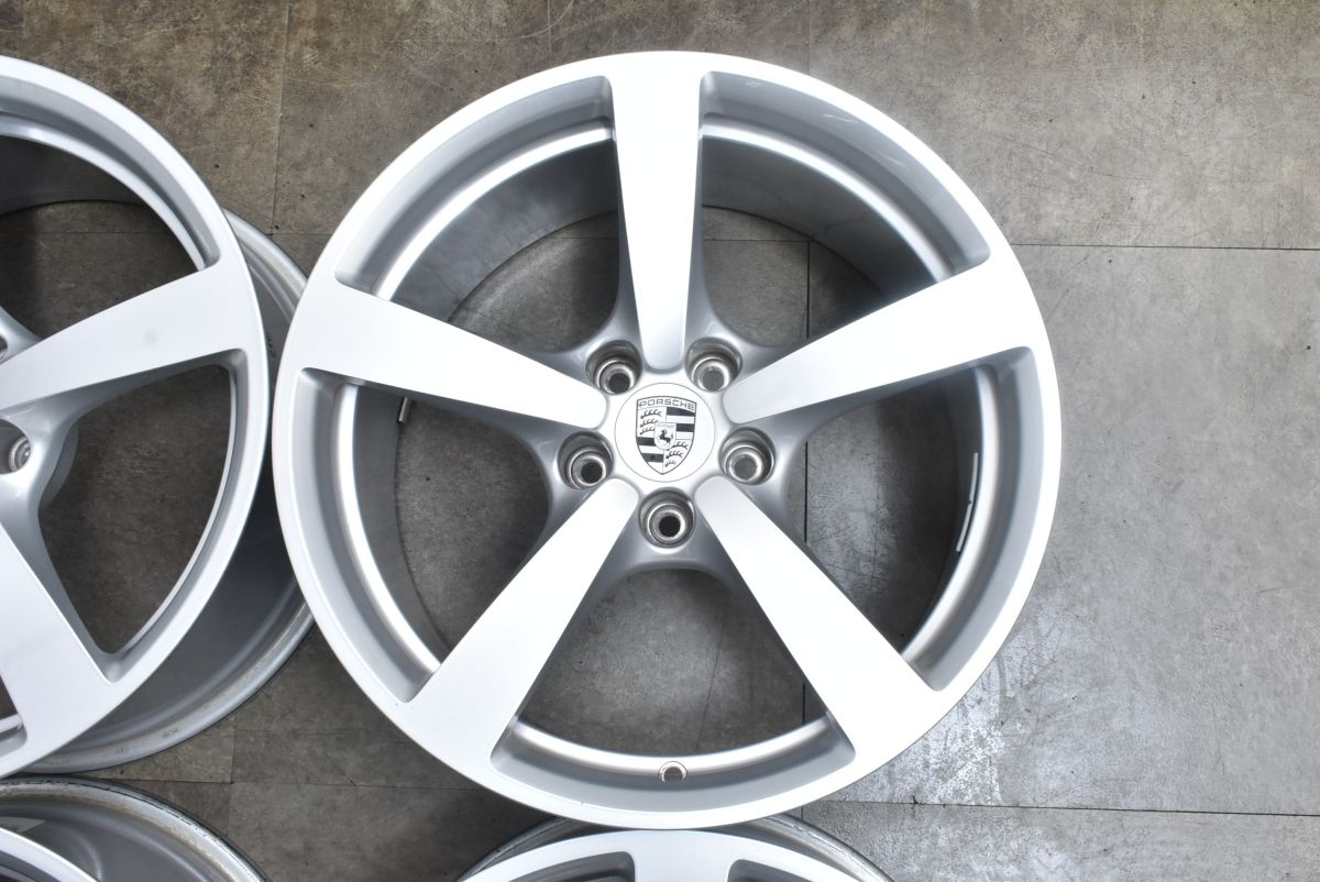 1万円以上送料無料。 ポルシェ 95B マカン 純正 18in 8.0J 21 9.0J 21 PCD112 4本 95B601025DA 95B601025DB スタッドレス用 ノーマル戻し 可
