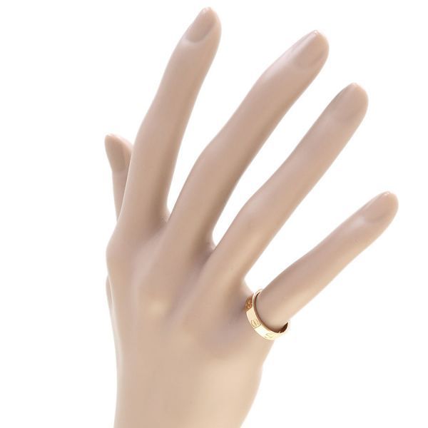 カルティエ ミニラブリング#46(日本サイズ6号近辺) 【無料ギフト  