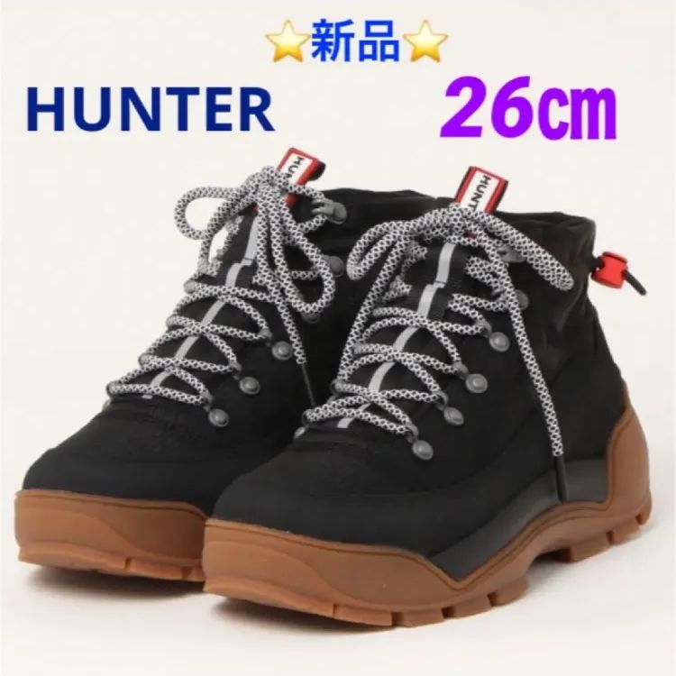 HUNTER メンズ トラベル エクスプローラー ブーツ 26㎝ - aya shoes