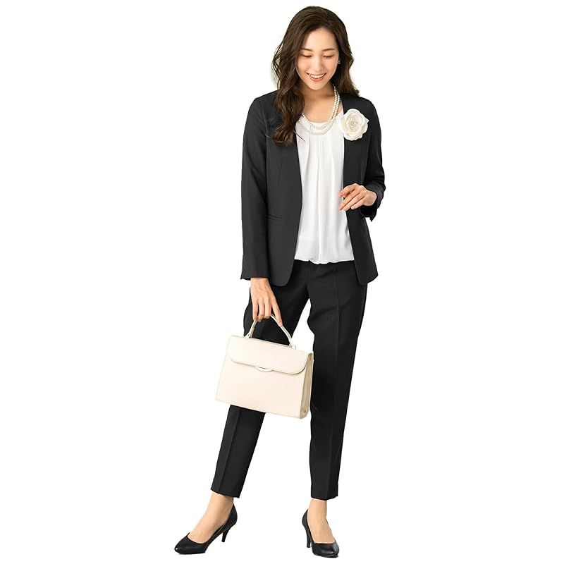 アンタイトル　セットアップ　ジャケット　パンツ　スーツ　ウォッシャブル　グレー系 アンタイトル セットアップ ジャケット パンツ スーツ