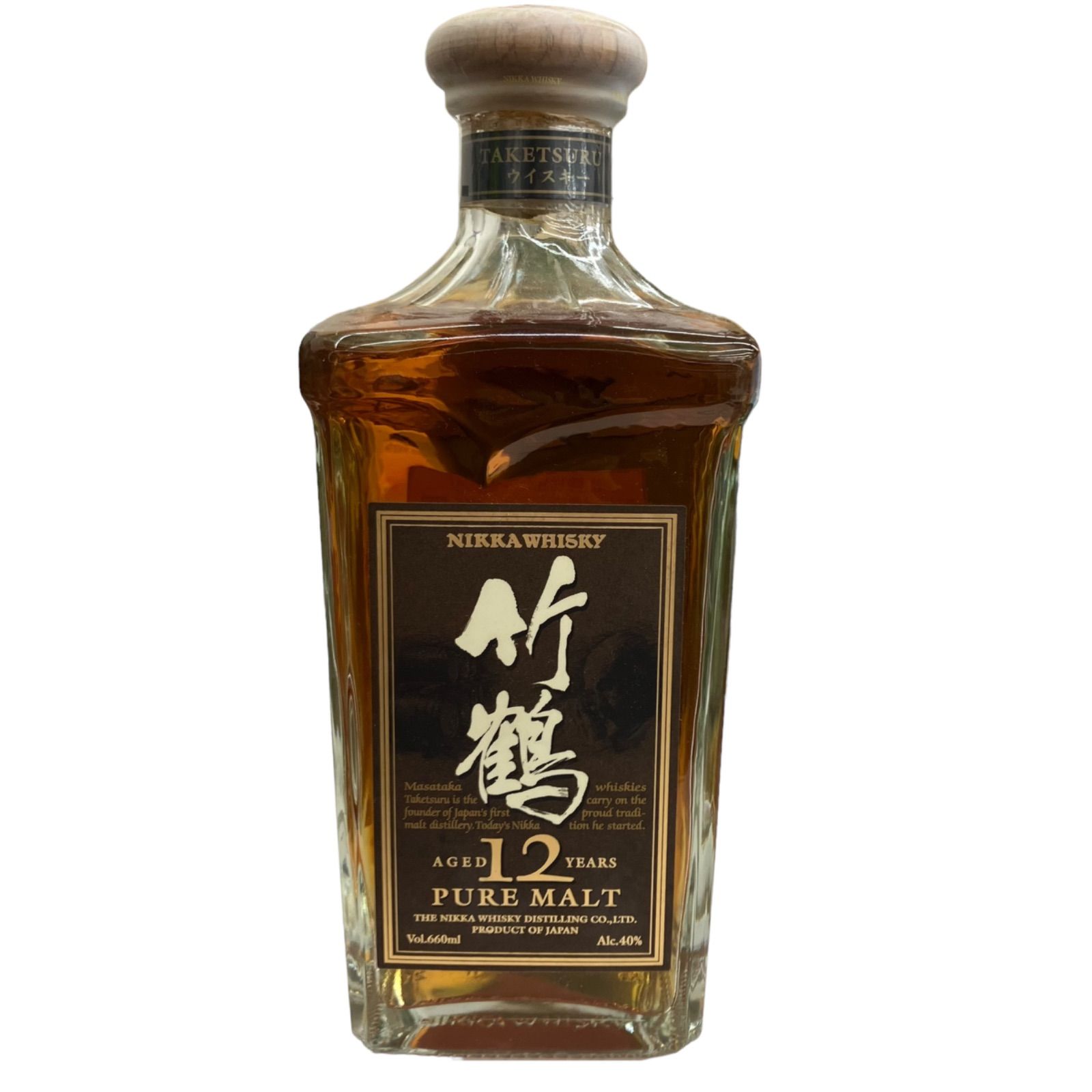 186000 ☆未開封 ウイスキー 竹鶴12年 ピュアモルト 660ml ※20歳未満の 