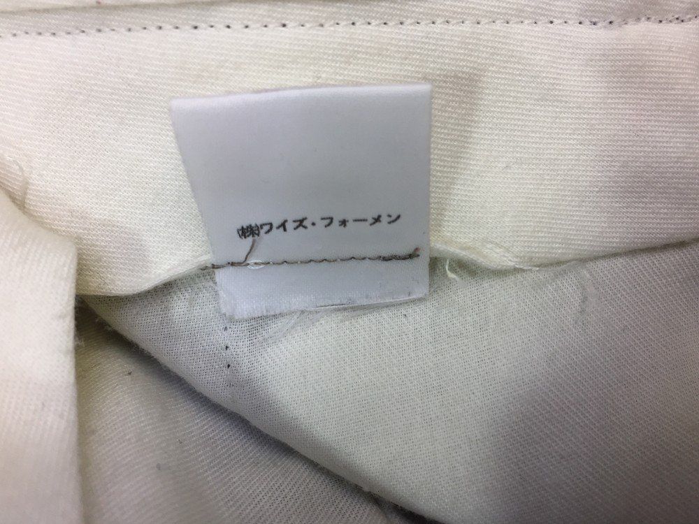80s Y's for men ワイズフォーメン 日本製 センターライン テーパード