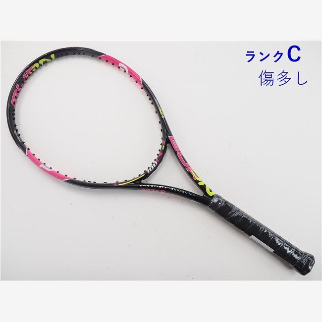 中古 テニスラケット ウィルソン バーン 100エルエス ピンク 2016年モデル (G2)WILSON BURN 100LS Pink 2016