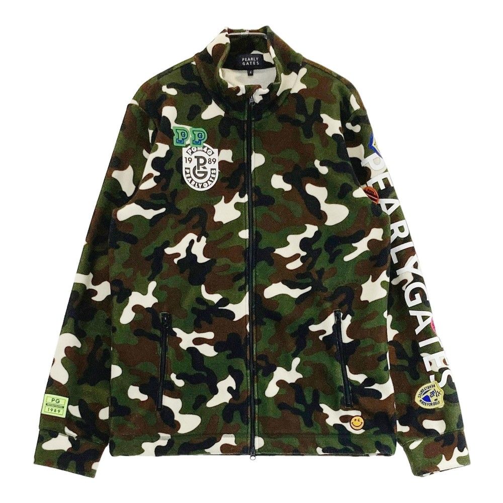 パーリーゲイツ カモフラ柄ジャケット サイズ4