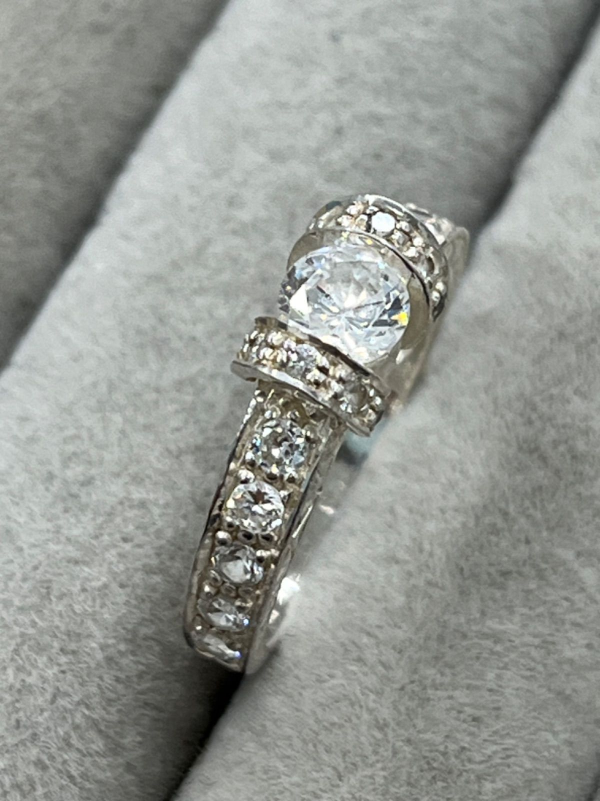 フォリフォリ 925 シルバーリング 3.1g 12号ラメストーン - メルカリ