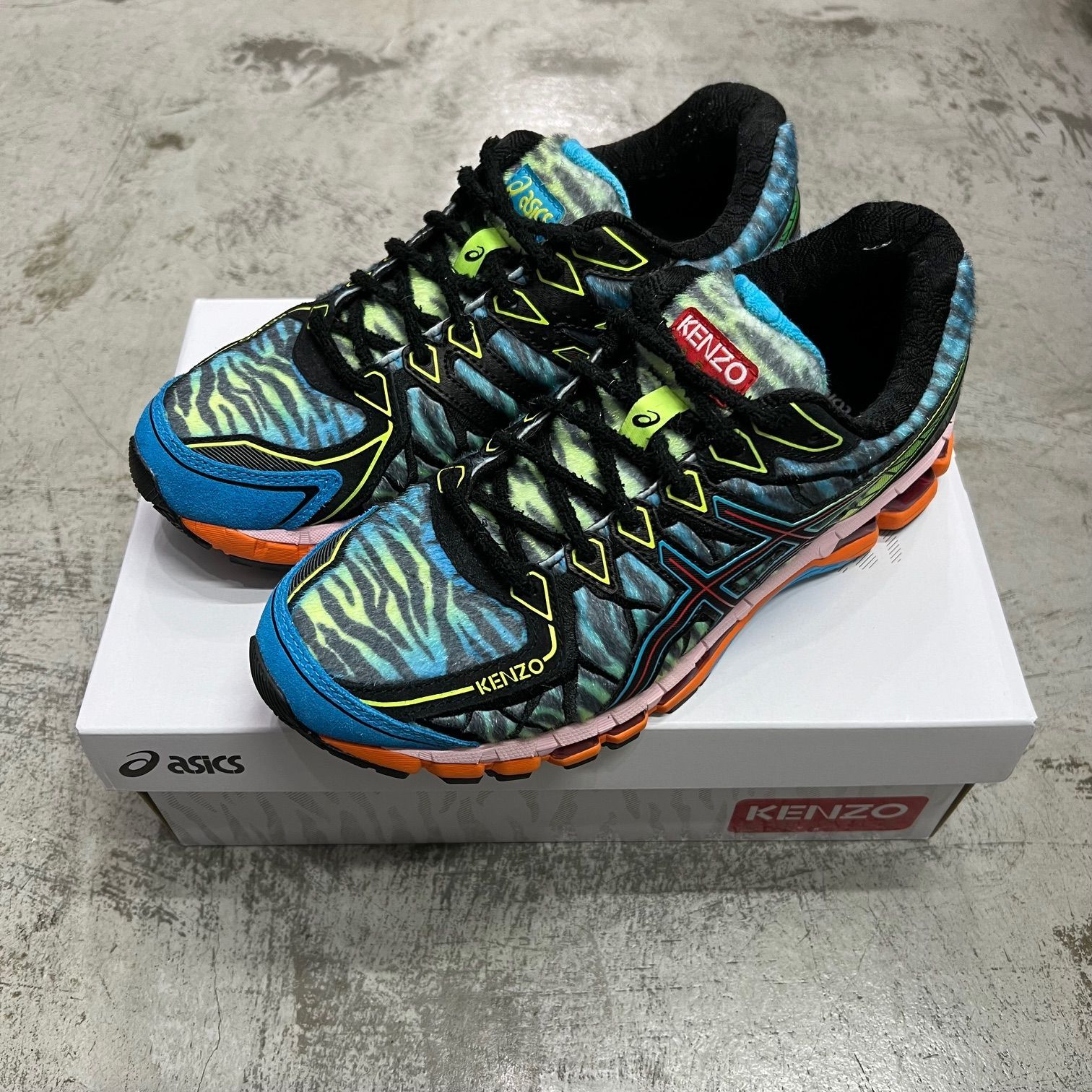定価50600円 KENZO ASICS GEL-KAYANO 20 CYAN ゲル カヤノ 20 コラボ 