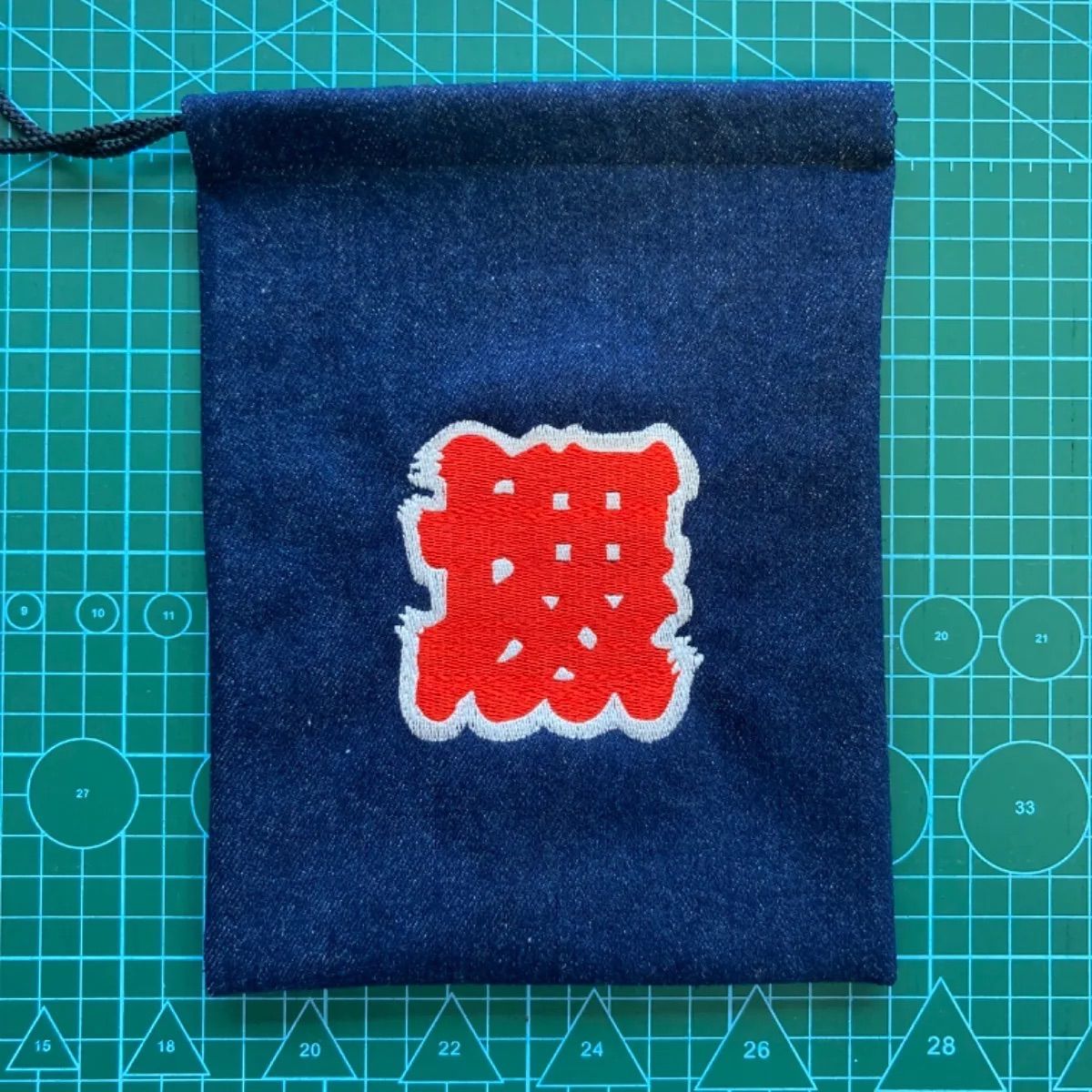 🉐在庫のみの価格🉐 堺町 刺繍 町紋入り 巾着袋 岸和田 だんじり 祭 グッズ - メルカリ