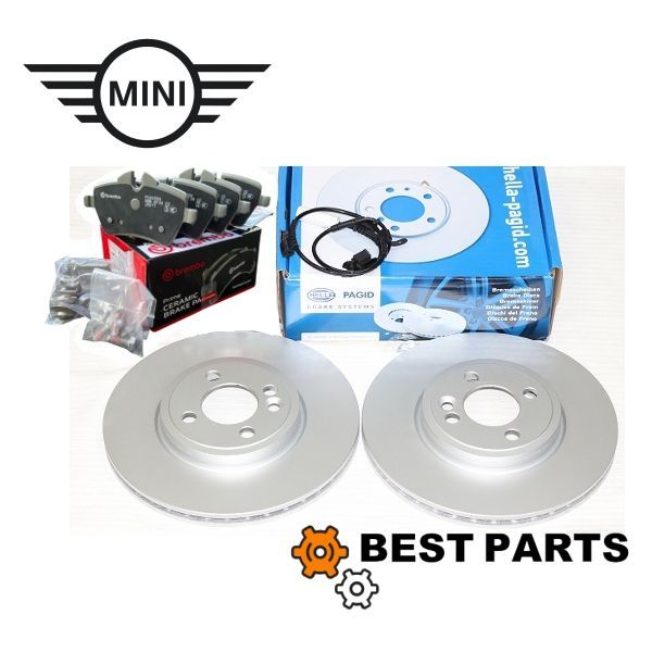 BMW MINI フロントパット ローター センサー R55 56 57 58 59 CooperＳ 34116778320 34356792572 34116858652 後期