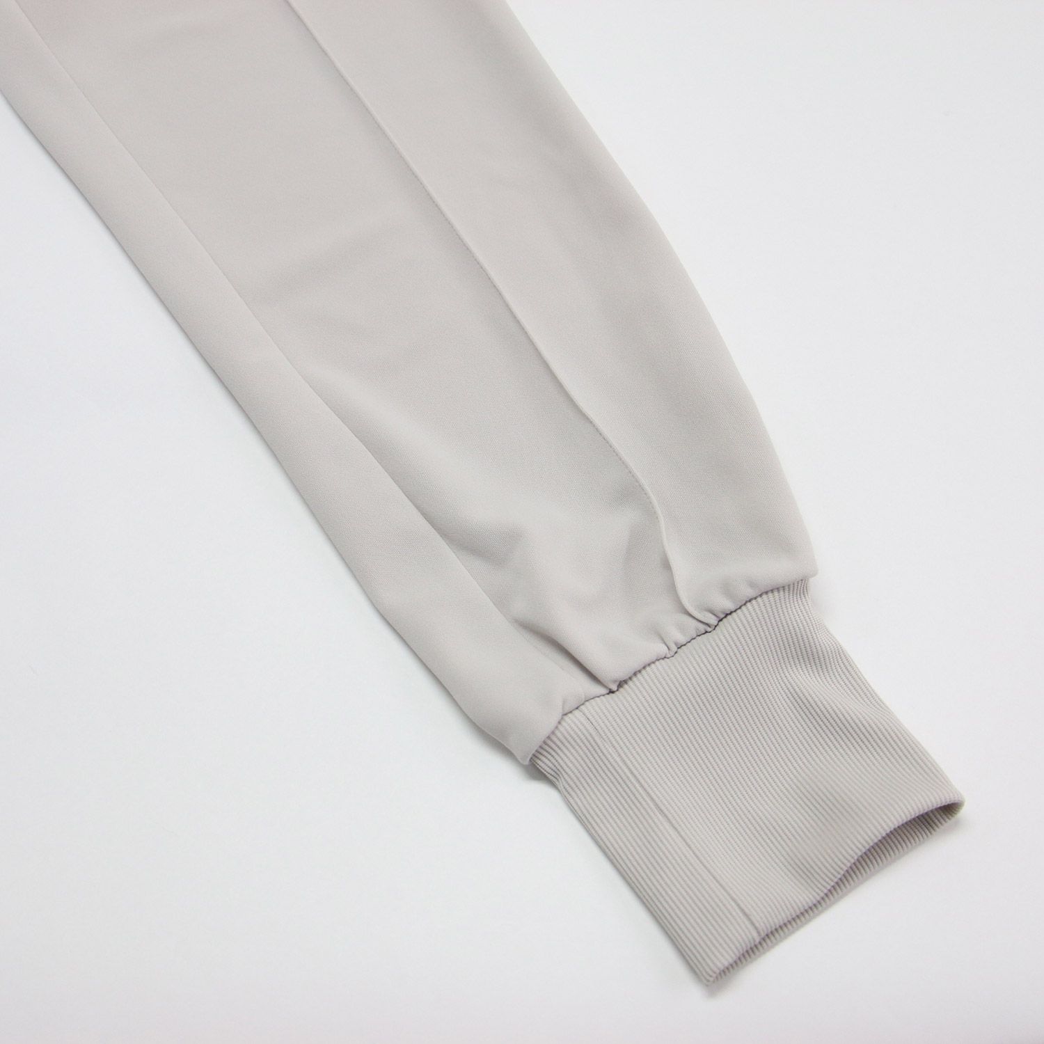 BABYLONE バビロン パンツ ライトベージュ 22春夏 ジョグ ジャージー パンツ イージーパンツ テーパード 裾リブ ウエストゴム ボトムス ズボン レディース DECORATOM_COM_BR