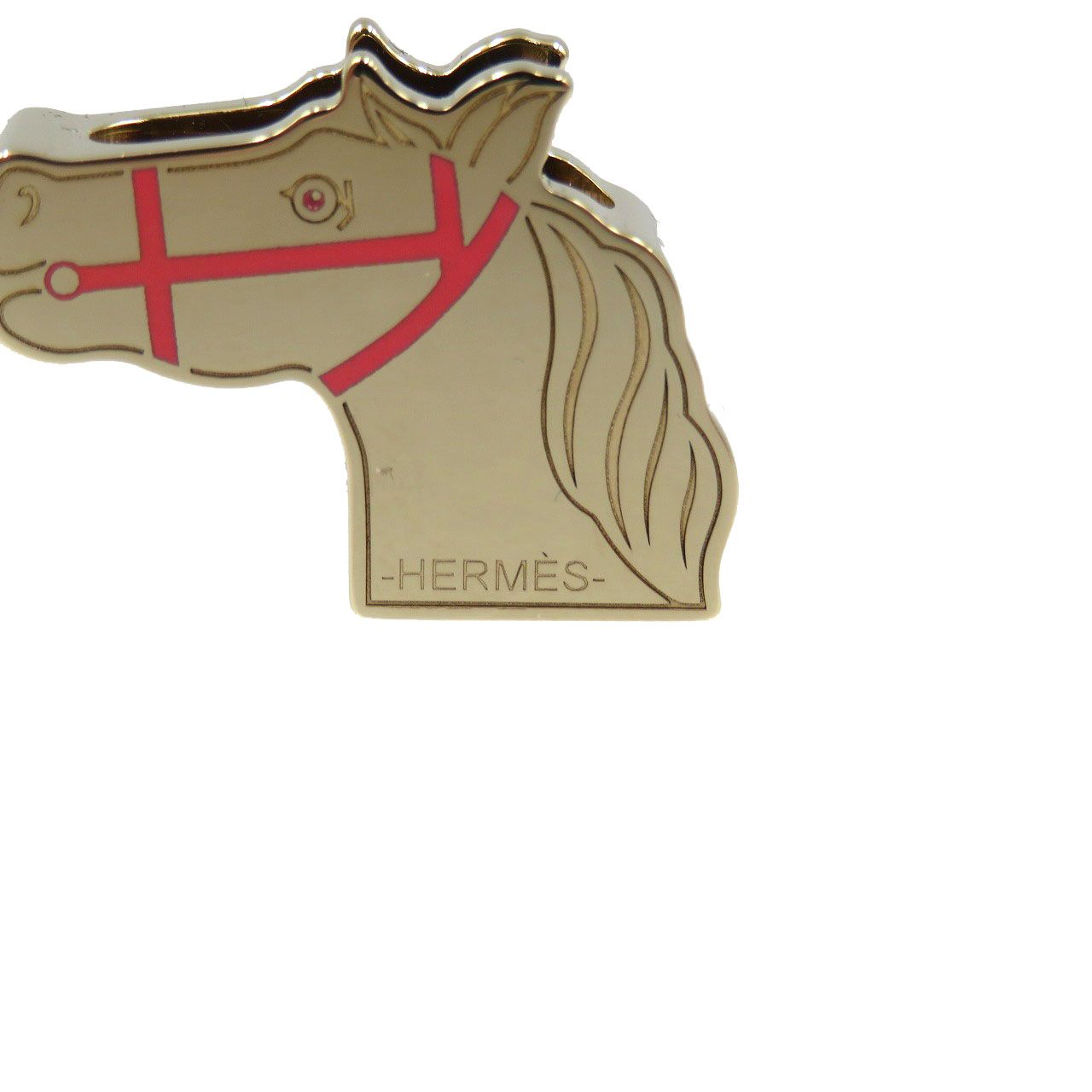 エルメス カドリージュ ツイリーリング ゴールド 馬 エルメス カドリージュ ツイリーリング ゴールド 馬 HERMES