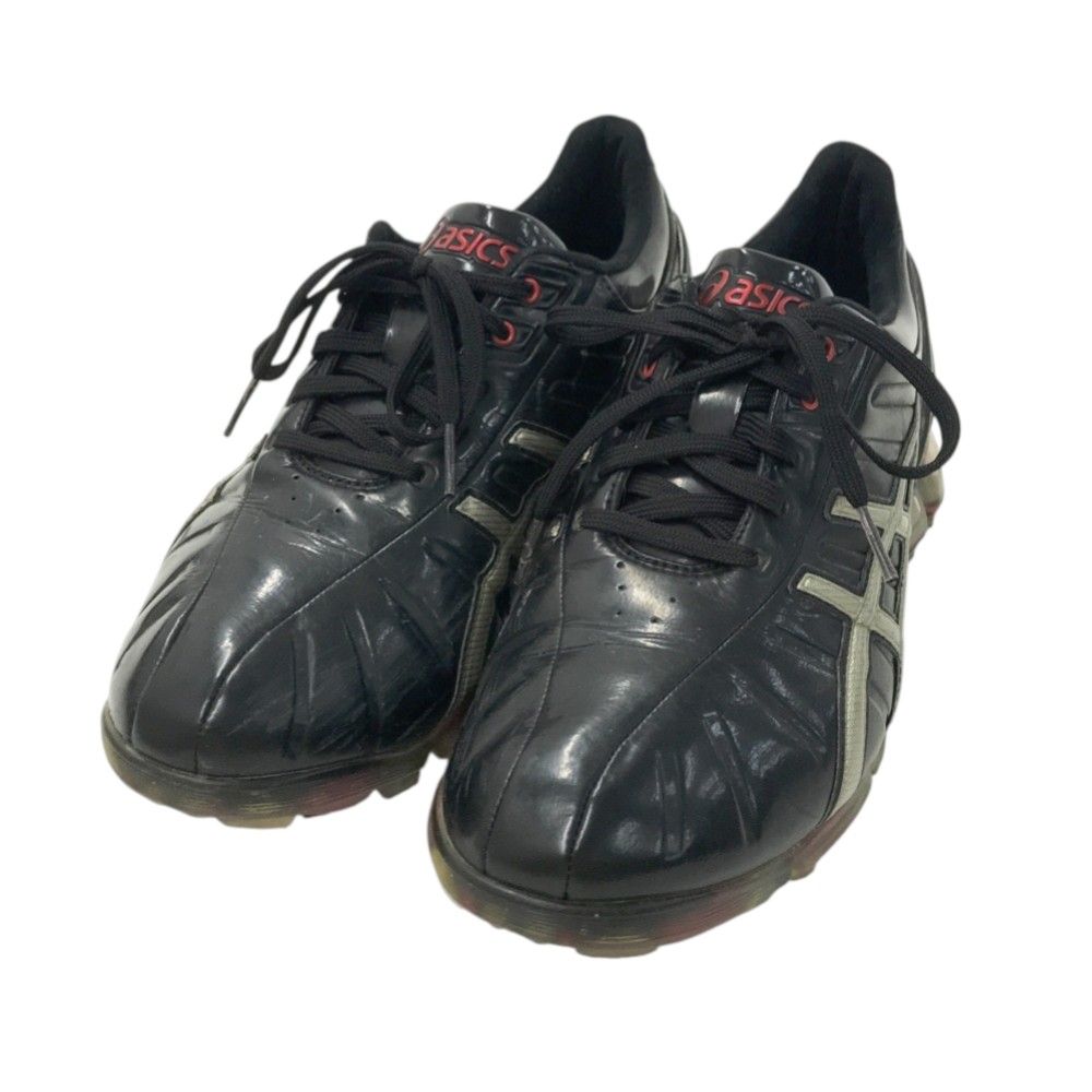 最終価格 美品 アシックス asics TGN902 GELACE PRO 2 ASICS アシックス ゴルフシューズ シルバー×グリーン TGN902