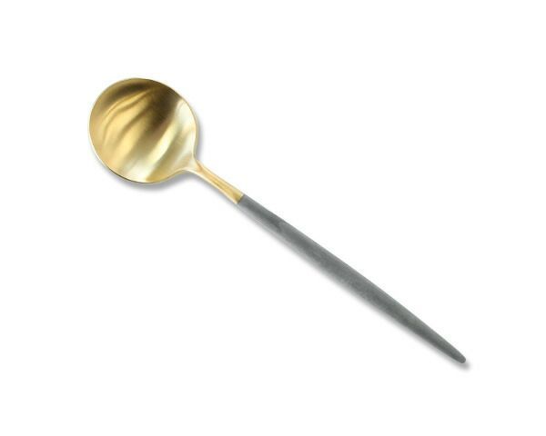 新品 クチポール ゴア グレーマットゴールド ディナー3点セット  