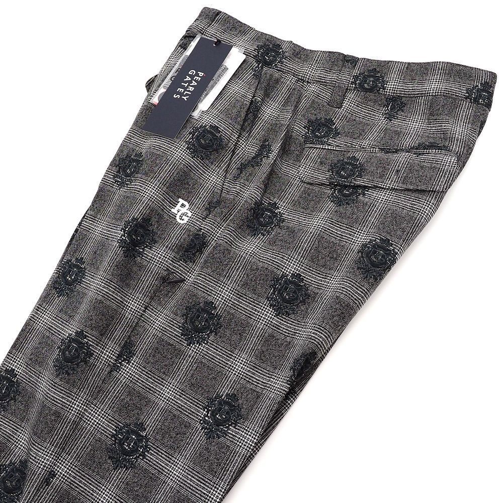 ホワイト グレンチェック