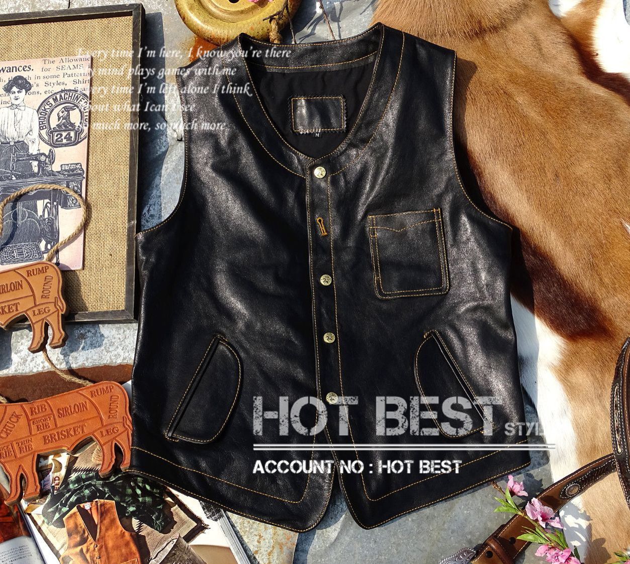 Maison Martin Margiela ブラック ベスト H &M - メルカリ