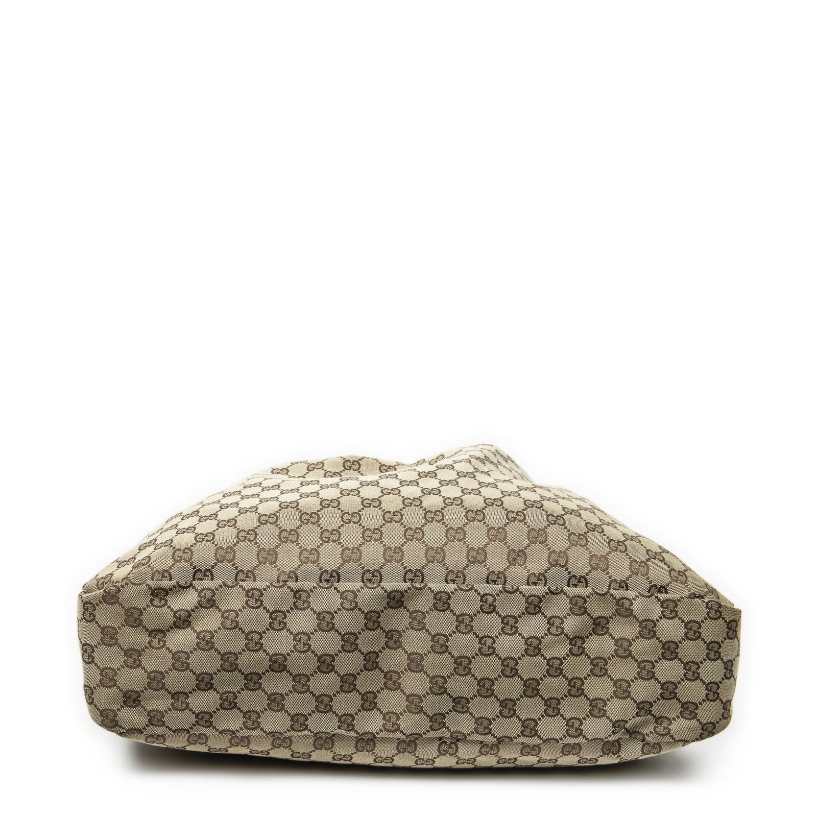 GUCCI グッチ大ホースビットホーボーブラウン ベージュGGキャンバスA DECORATOM_COM_BR