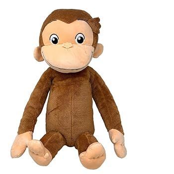 【中古】(未使用･未開封品)タイトー とってもふわふわ抱き心地 おさるのジョージ ギガジャンボ ふんわり ぬいぐるみ 約50cm 公式 グッズ