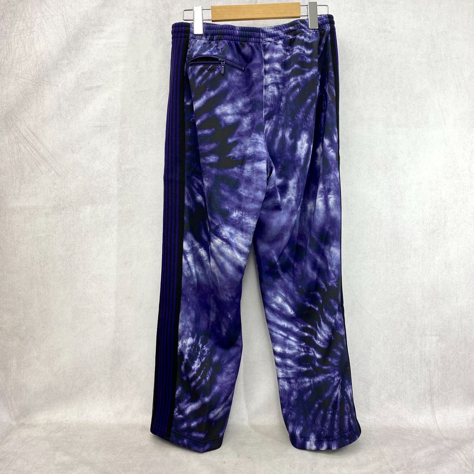 美品 Needles PRINTED TIE-DYE BOOT-CUT TRACK PANT IN935 トラック