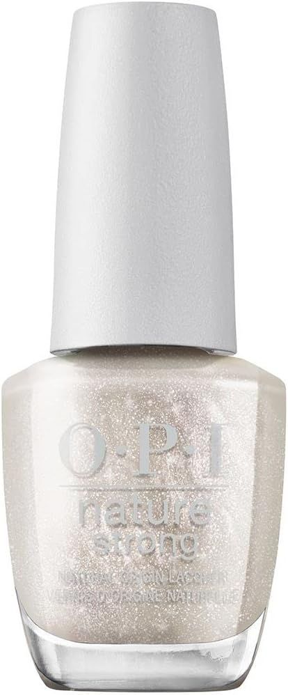 【在庫処分】OPI マニキュア カラー1本でOK 自然由来 ゴールド ラメ 15mL(ネイチャーストロング NAT038)