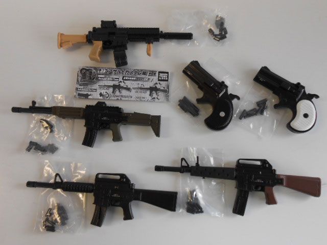 Kri28Hz　ガンTHE銃Part23アサルトカスタム編全6種 ガシャポン