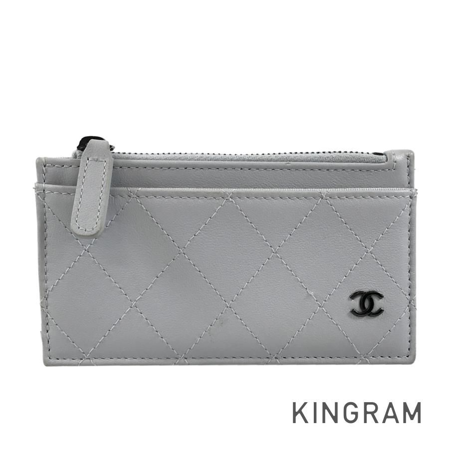 シャネル CHANEL マトラッセ レザー フラグメントケース sh
