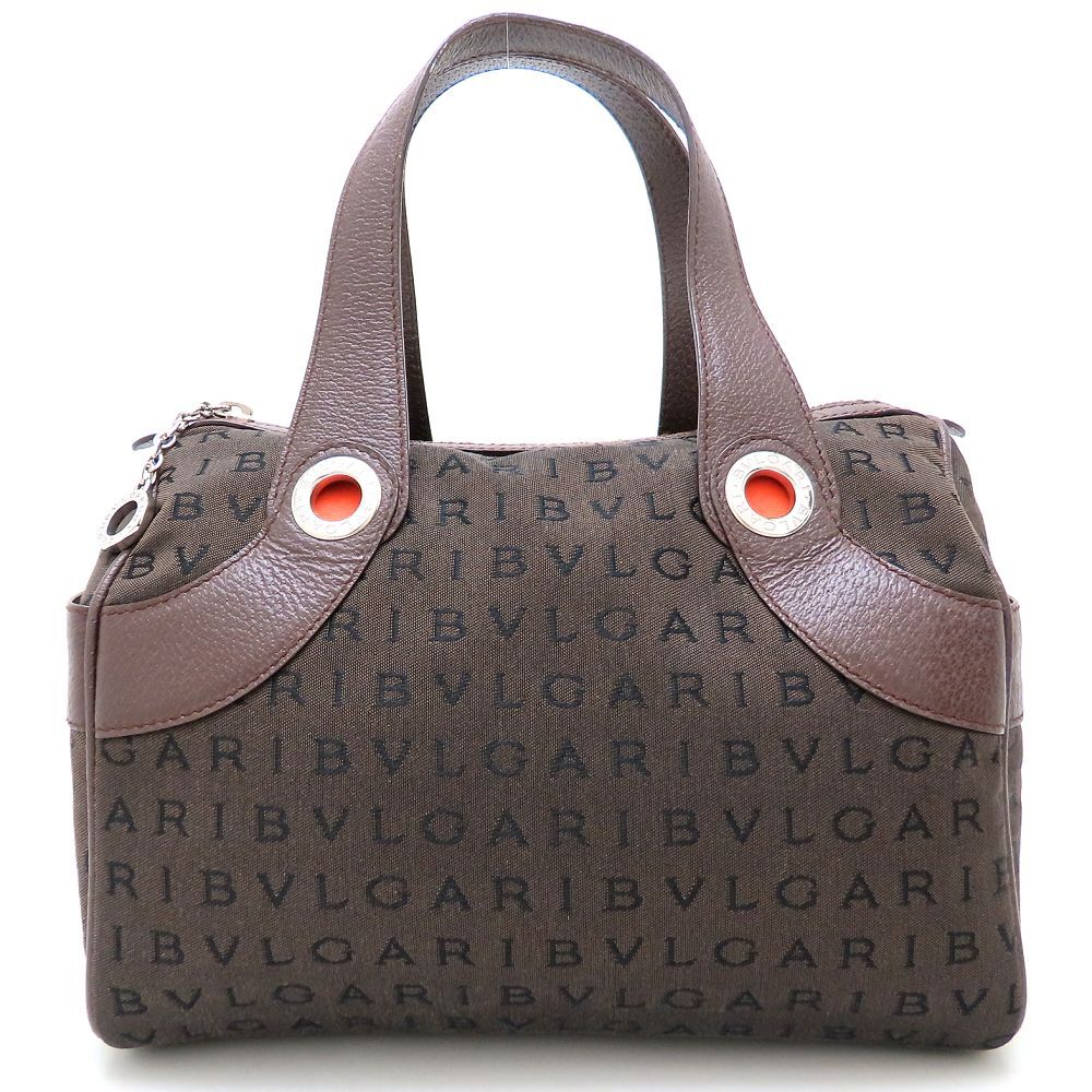 BVLGARI ワンショルダーバッグキャンバス レザー レディース BVLGARI  