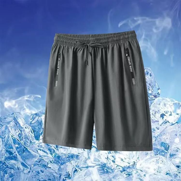 夏 ハーフパンツ 吸汗速乾 【2枚セット】接触冷感 伸縮性 【2枚