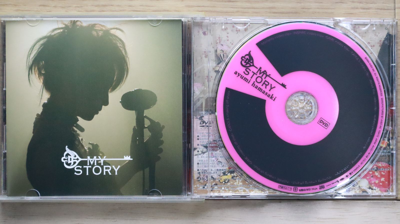 国内盤CD☆浜崎あゆみ/Ayumi Hamasaki □ MY STORY (DVD付