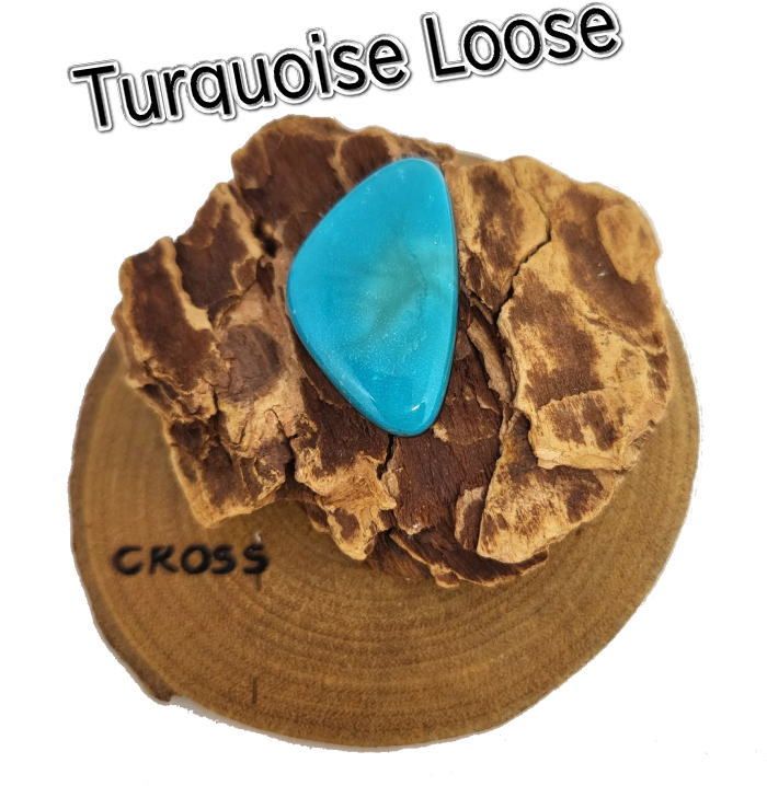 ru-164 スリーピングビューティーターコイズルース アクセサリー クラフト 材料 彫金