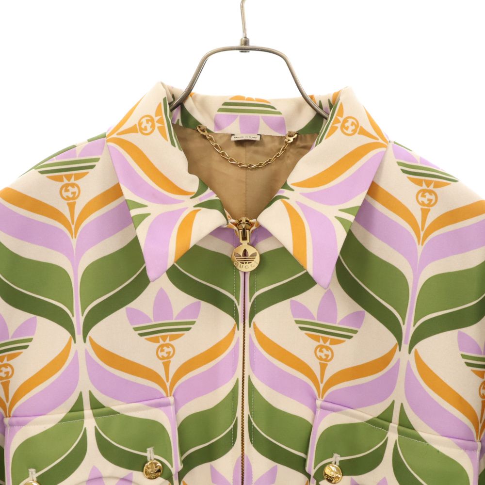 極美品 GUCCI グッチ 100周年ネオプレンジャケット ジップアップ