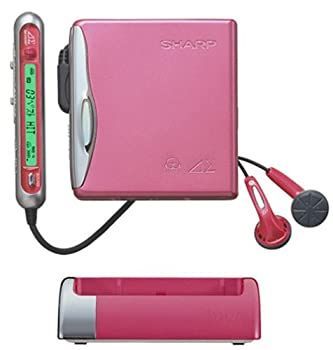 SHARP アウビィ MD-DS55-P 1ビットポータブルMDプレーヤー ピンク