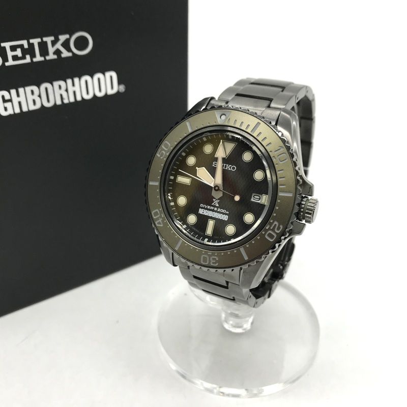 SEIKO NEIGHBORHOOD 腕時計 プロスペックス ダイバースキューバ SEIKO NEIGHBORHOOD 腕時計 プロスペックス ダイバースキューバ
