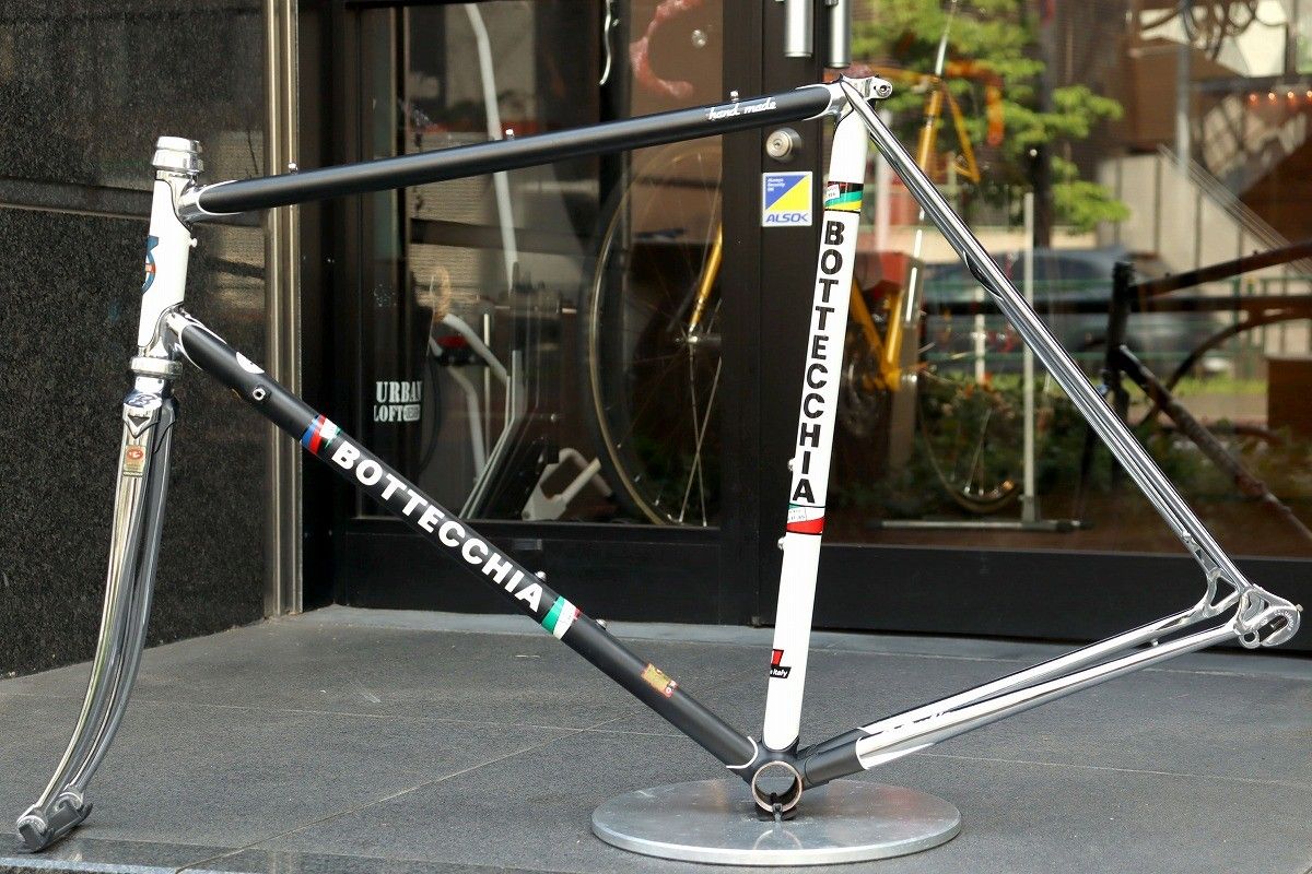 ボッテキア BOTTECCHIA エキップ EQUIPE コロンバスSLX 56サイズ スチール フレームセット 【東京南麻布店】