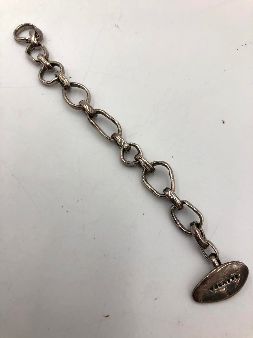 VELATTI ヴェラッティ オーバルロゴプレート ブレスレット