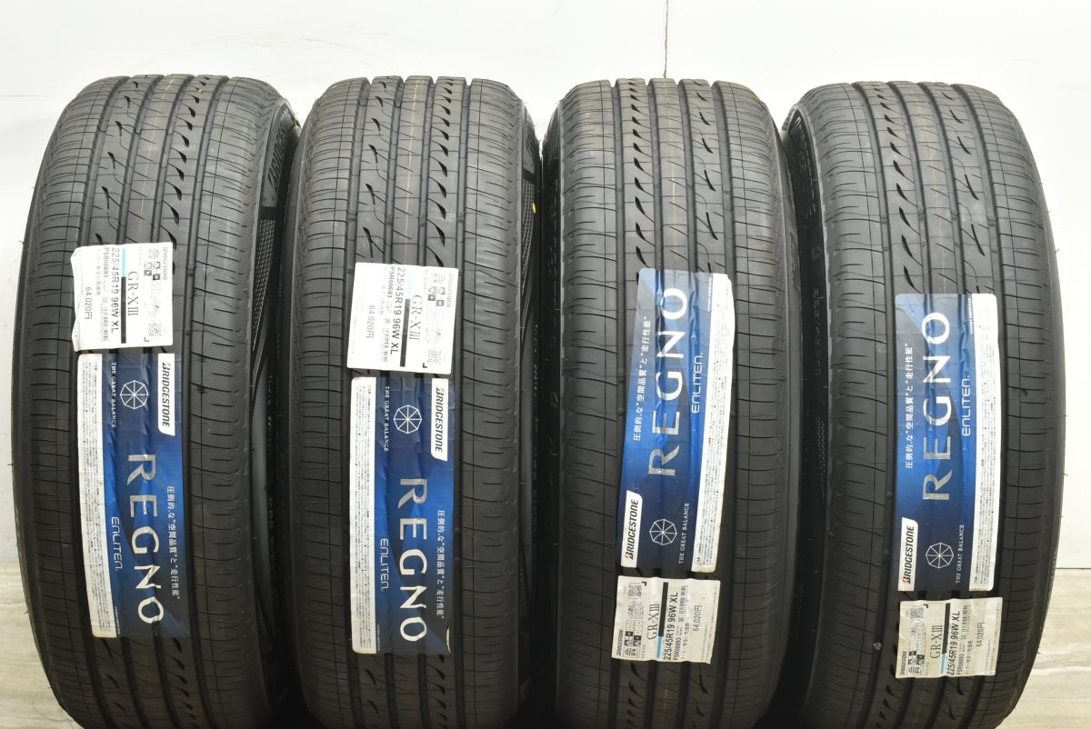 希少 鍛造品】TOM'S TWF03 19in 8.5J +43 PCD114.3 ブリヂストン REGNO