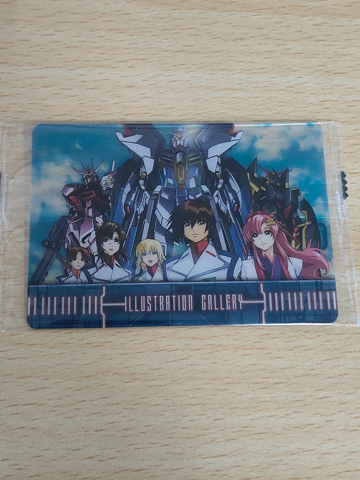 aca251 ガンダム SEED DESTINY 森永 ウエハース 3D 未開封 The