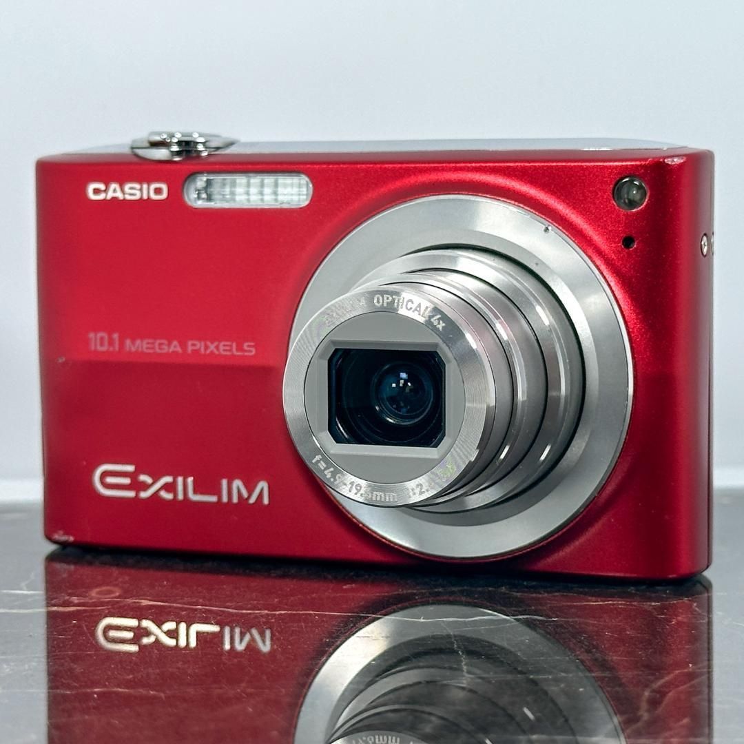 CASIO EXILIM EX-Z200 レッド カシオ エクシリム デジタルカメラ